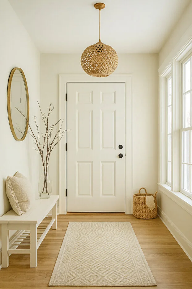 Bella Hasır Sarkıt Tekli Avize